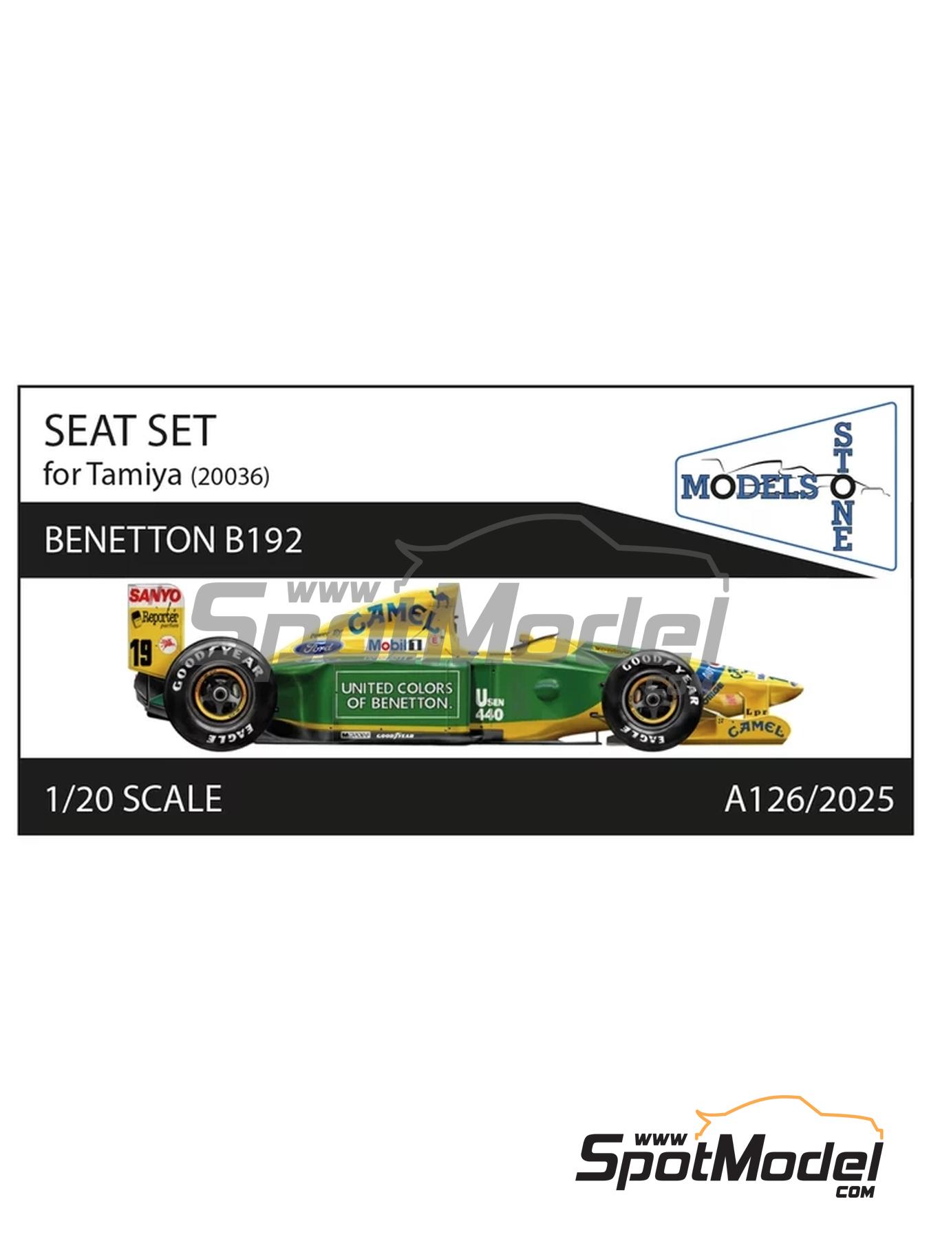 Stone Models A126/2025: Seat 1/20 scale - Benetton Ford B192 - for